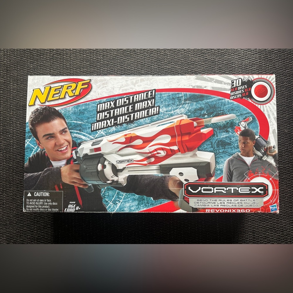 Nerf Vortex Revonix360 Blaster; RARE, NIB NWT, Retired
